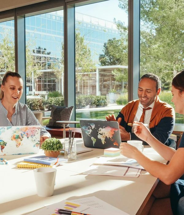 Professional businessman in modern office